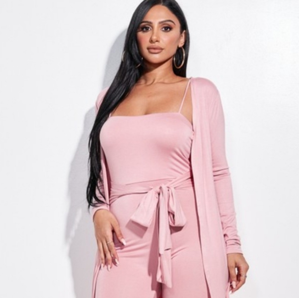 2 piece jump suit